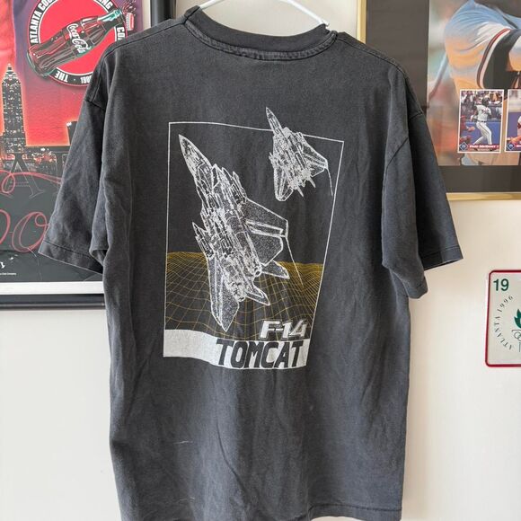 Vintage Navy VF-202 Tomcat Hanes Tee - Picture 4 of 6